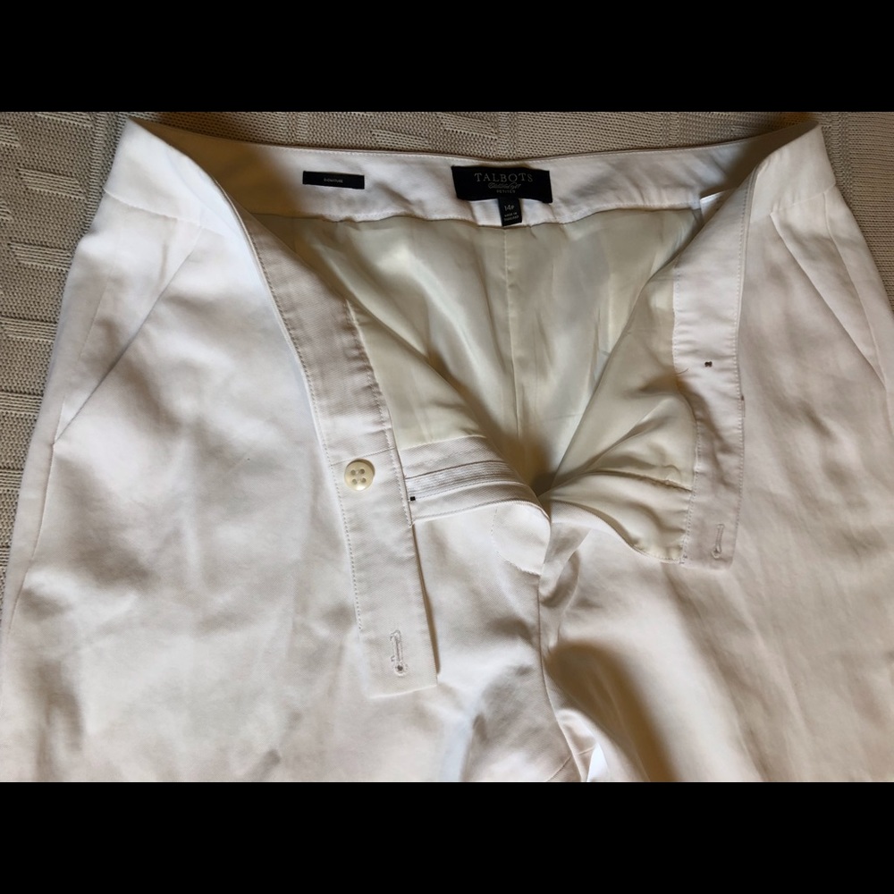 White Linen Pants